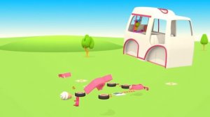 Грузовичок Лева строит домик для Капу - Мультики про машинки для малышей