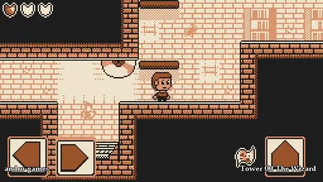 Tower of The Wizard: Gameboy Adventure (by esayitch) - platformer game for android - gameplay. смотреть онлайн