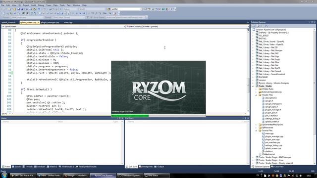Ryzom Core Studio splash screen смотреть онлайн