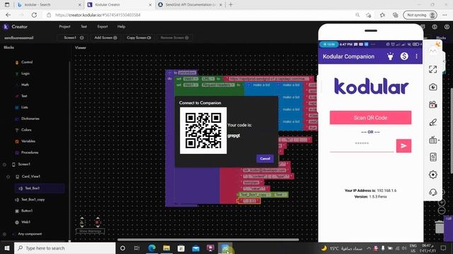 How to use API in Kodular | MIT App Inventor 002 (FREE Business E-mail) смотреть онлайн