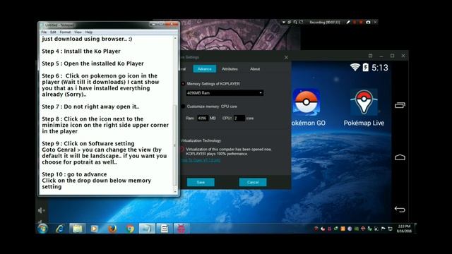 Pokemon Go In India - Ko Player (Free) For Pokemon Go - How to Install KO Player/Pokemon Go смотреть онлайн