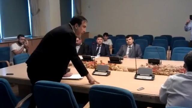 Саакашвили и глава Госавиаслужбы