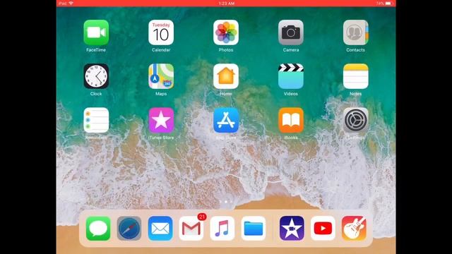 iOS11, 11.0.2 App icon glitches смотреть онлайн