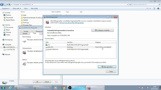 windows 7 defrag смотреть онлайн