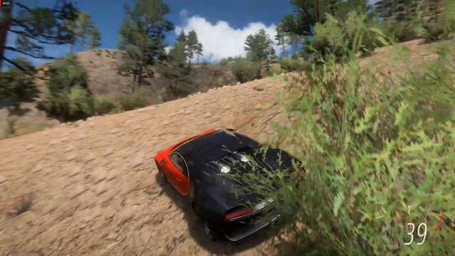 Jump with Bugatti Chiron in Forza Horizon 5.? смотреть онлайн