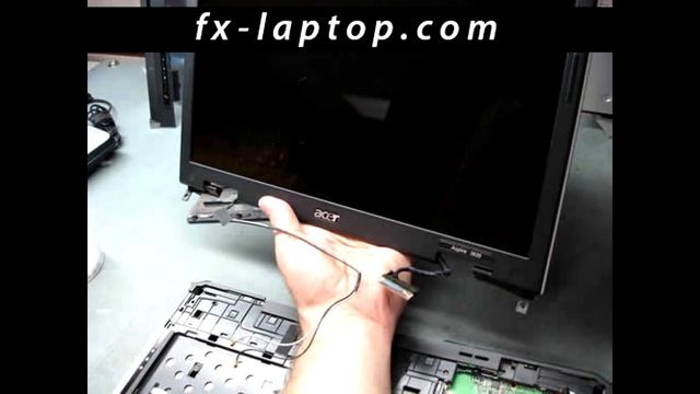 Disassembly Acer Aspire 3620 - replacement, clean, take apart, keyboard, screen, battery смотреть онлайн