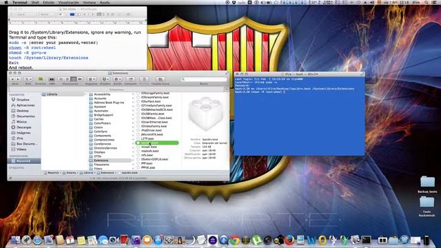 Install a Kext by hand смотреть онлайн