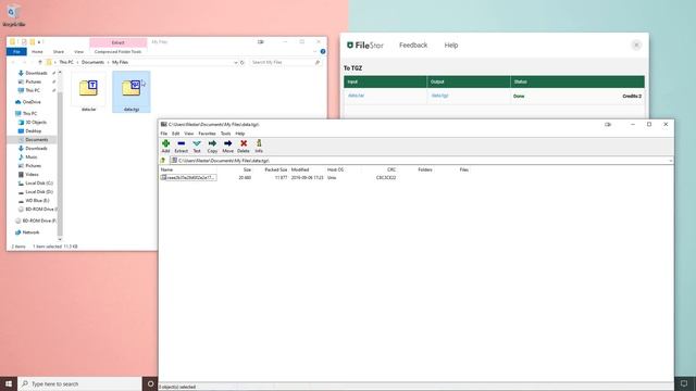 Convert TAR to TGZ смотреть онлайн