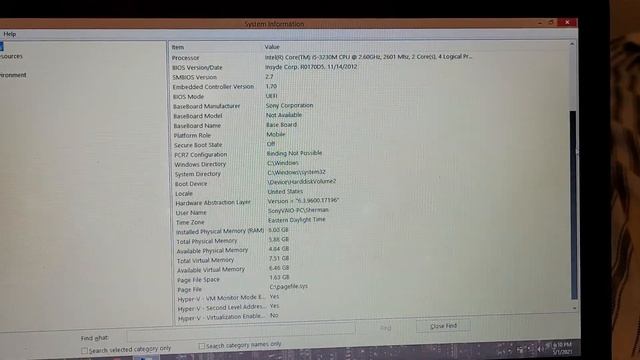 2013 Sony VAIO SVE14135CXB running Windows 8.1 Core x64 смотреть онлайн