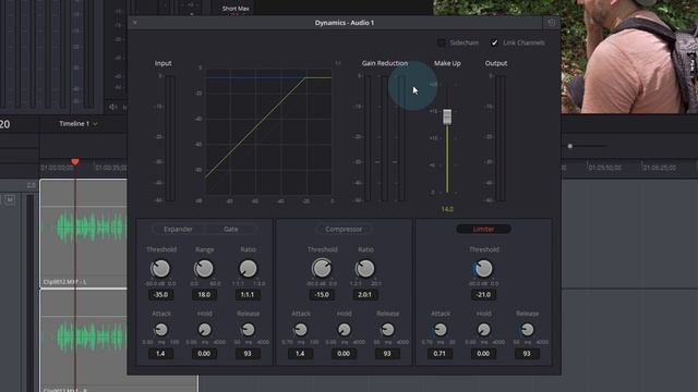 Basic Fairlight Audio Limiter | Davinci Resolve Tutorial смотреть онлайн