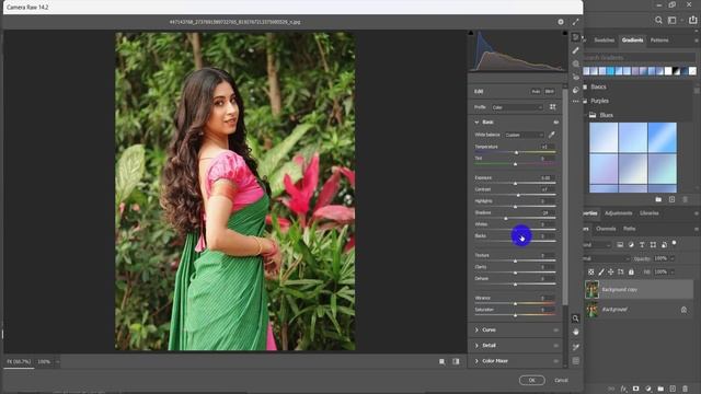 HDR Camera Raw Trick Black Tone Photo Editing Tutorial | Photoshop cc Background Colour Change смотреть онлайн