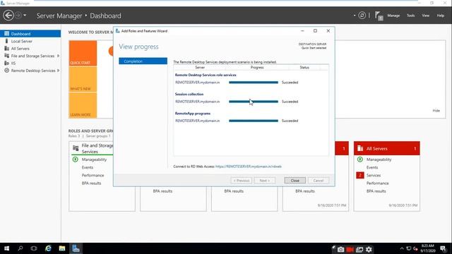 How to configure Remote Desktop Services on Windows 2016 смотреть онлайн