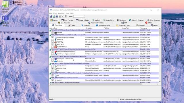 Tasks for the Weekend - June 12 - Sysinternals Autoruns смотреть онлайн