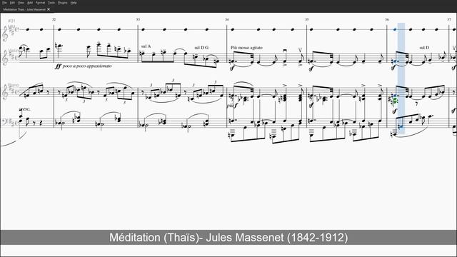 Méditation Thaïs - Massenet - Level 4 Metronome + Piano Accompany смотреть онлайн