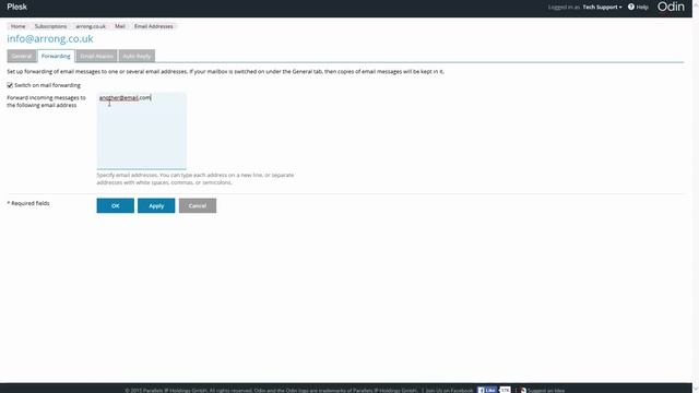 Setting up an email address in Plesk Mail смотреть онлайн