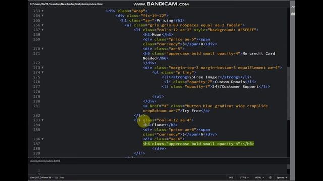 How To Create A Website Using HTML And CSS | Step By Step Tutorial | part 6 смотреть онлайн