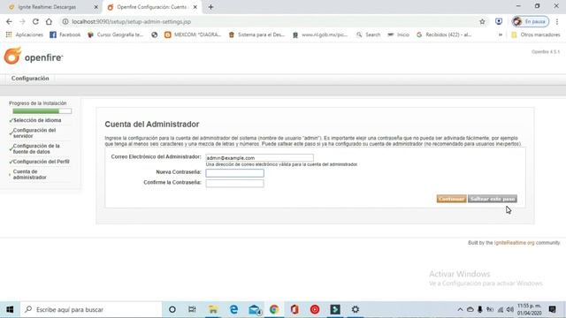 Servidor chat ( Openfire y spark) смотреть онлайн