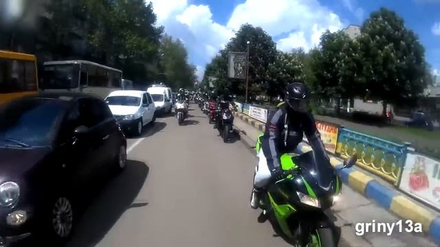 Официальное Открытие мото сезона 2016 в Николаеве смотреть онлайн