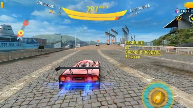 Test 9 - Lab 2 - R&D Mosler Super GT - Asphalt 8: Airborne - Android - BlueStacks смотреть онлайн
