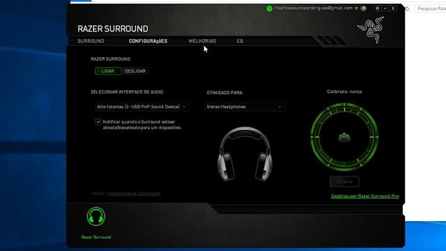 Como ativar o Razer Surround 7.1 para Headset / Headphone ✅ смотреть онлайн