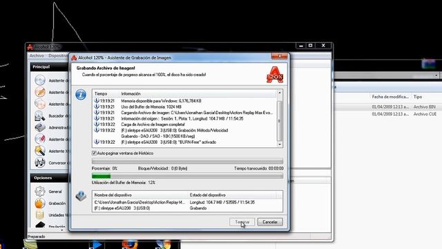 Quemar un CD o DVD de imagen en ALCOHOL 120 Súper fácil y en Español Latino HD 1080p смотреть онлайн