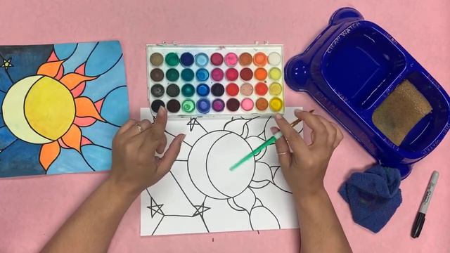 Art Lessons with ZAM, Part Seven: “Stained Glass” for Ages 10+ смотреть онлайн