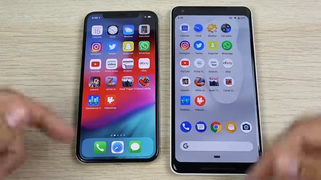 Android vs iOS Comparison|iOS 12 vs Android 9 PIE[Which one is better] смотреть онлайн