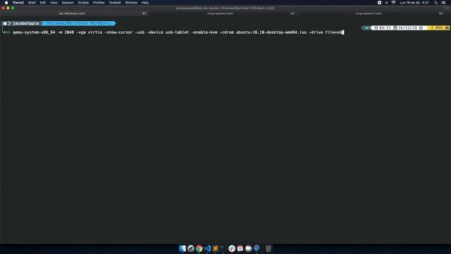 Instalar QEMU en OSX y una VM de ubuntu смотреть онлайн
