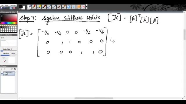 ANALYSIS OF PORTAL FRAME WITH SIDESWAY USING STIFFNESS METHOD 001 смотреть онлайн