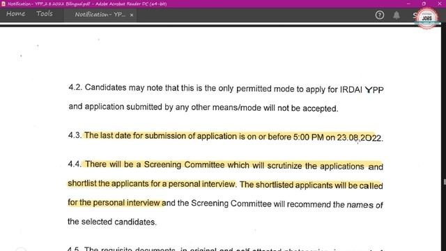IRDAI Recruitment 2022| Freshers| CTC ₹ 75000| No Fee | IRDA Recruitment 2022| Latest Govt Jobs 202 смотреть онлайн