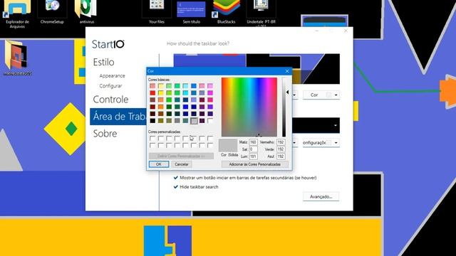 Make windows 10 look like windows 8 (START10) смотреть онлайн