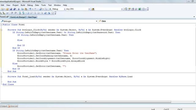 How to use ErrorProvider Control and ToolTip Control in Windows Form(Part-1) смотреть онлайн