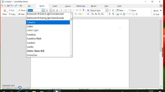 LibreOffice 6.2 User Interface Tabbed смотреть онлайн
