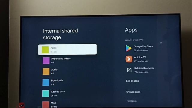 PHILIPS Smart Google TV : How to Check Storage Space | Free Storage | Internal Storage Capacity смотреть онлайн