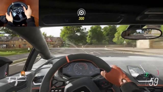 JAKE PAUL'S Lamborghini Huracan Performante - Forza Horizon 4 - Logitech G920 смотреть онлайн