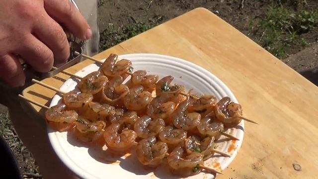 Grilled Shrimp Recipe - How To Grill Shrimp смотреть онлайн