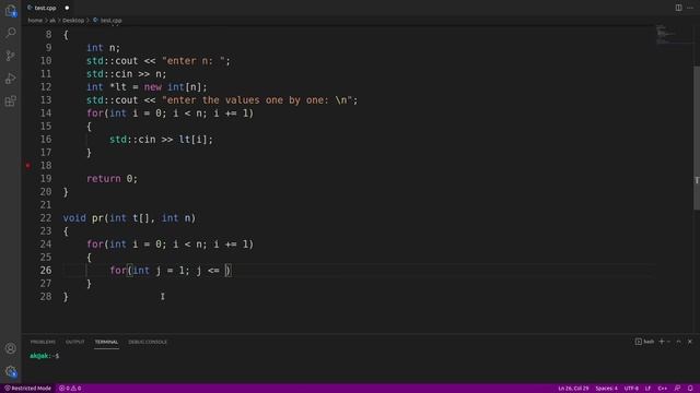 Horizontal Bar Chart | C++ Program смотреть онлайн