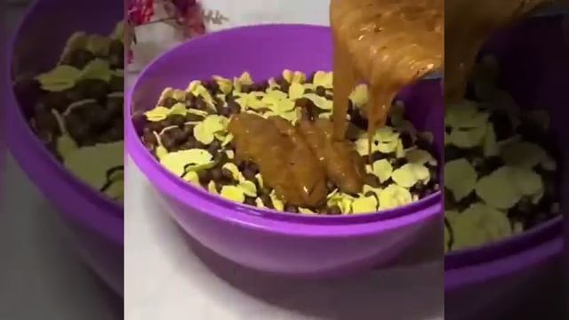 чак чак из хлопьев и ирисок🤤#дагестан #чакчак #сладости