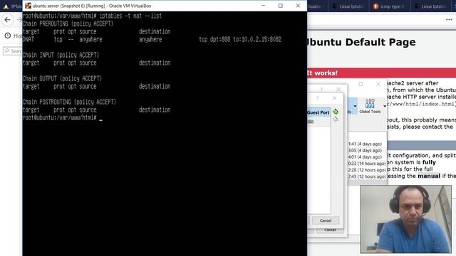 Iptables dnat and port forwarding смотреть онлайн