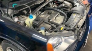 Диагностика утечки антифриза на двигателе 2,5Т Вольво хс90.