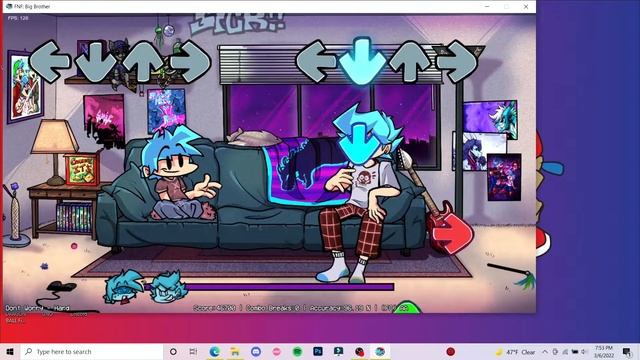 Y'all wish this man was by YOUR side | FNF Big Brother Mod смотреть онлайн