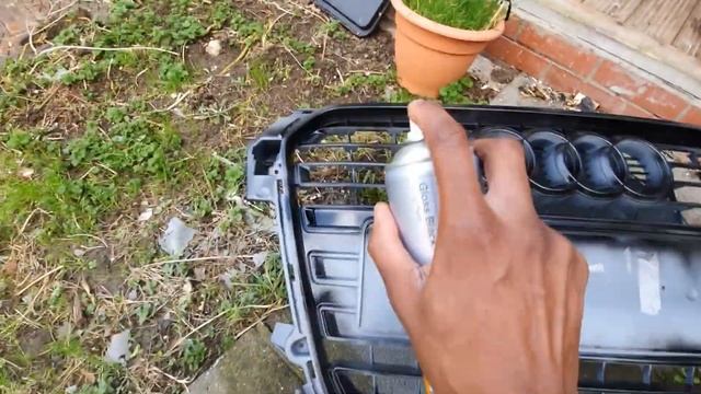 How to spray paint a car grille part 2 смотреть онлайн