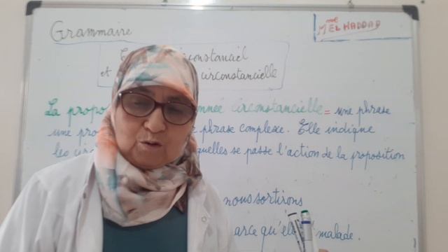 GRAMMAIRE. Complément circonstanciel et proposition circonstancielle смотреть онлайн