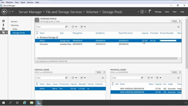 LAB GUIDE:11. Adding Storage to Windows Storage Pool смотреть онлайн