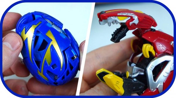 Роботы-трансформеры из яиц. Новые роботы Карбот Кунг. Hello Carbot Koong.