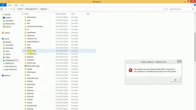 d3dx9 39 dll is missing from your computer. How to solve. смотреть онлайн