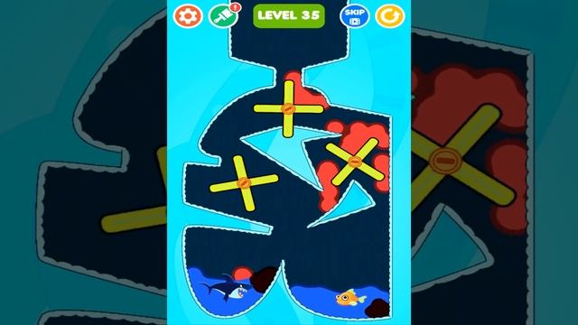 Save The Fish! - Gameplay Walkthrough Part 1 Levels 1-51 (Android) - All New Levels Solution смотреть онлайн