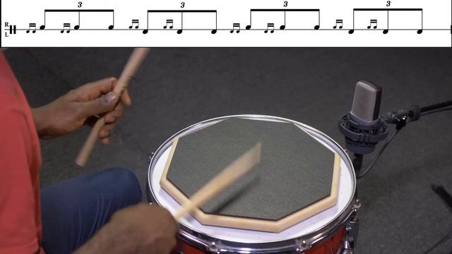 How To Play Double Drag Trap - Drum Rudiment Lesson смотреть онлайн