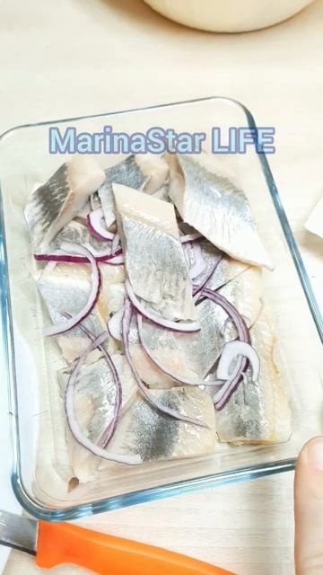 Селедочная закуска А Вы такое любите ? #shorts