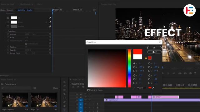 6 GLITCH TEXT Effect In Premiere Pro